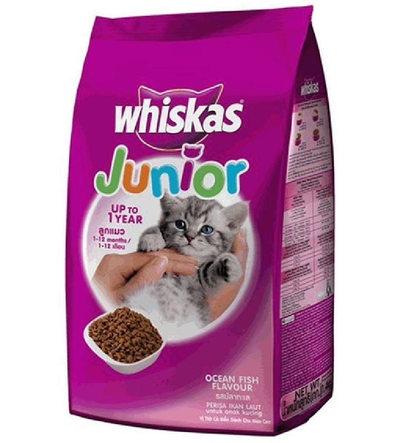 whiskas junior ocean fish