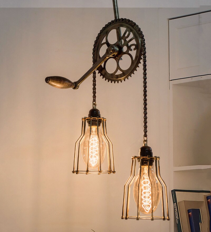Two light chandelier Clearance