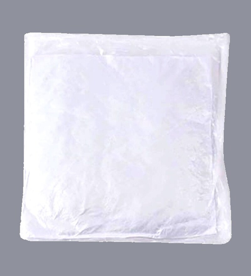 Buy White Microfiber Filled 20X20 Inches Cushion Inserts (Set Of 2) by Gilson Online Synthetic