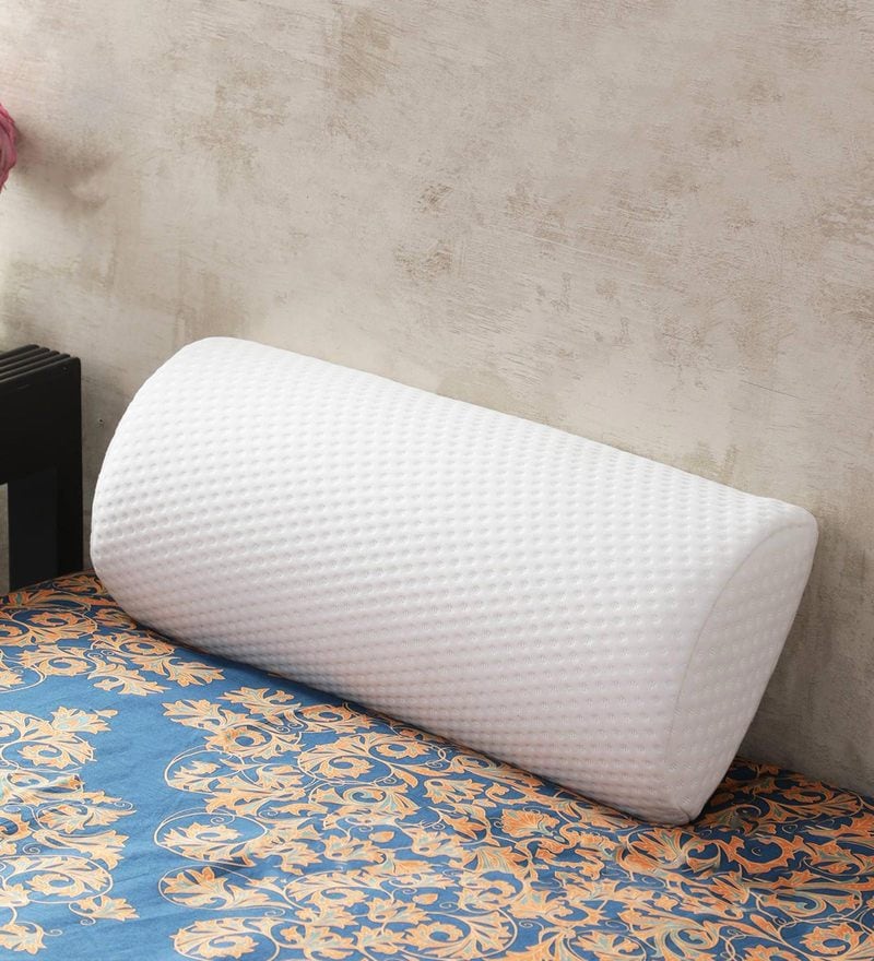 Buy White Pristine Hues Half Moon Memory Foam 4 In 1 Support