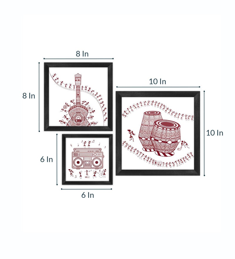 Buy White Wooden Framed Art Print by Indigifts Online People & Places