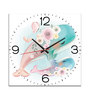 Whale Wall Clock in Multicolour