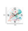 Whale Wall Clock in Multicolour
