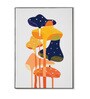 Whimsical Mushroom Canvas work Wall Art Print