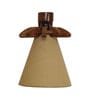 Whirl Brown Wooden Wall Light