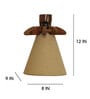 Whirl Brown Wooden Wall Light