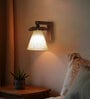 Whirl Brown Wooden Wall Light