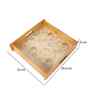 Whispering Blooms Square Wooden Tray