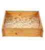 Whispering Blooms Square Wooden Tray
