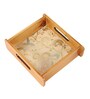 Whispering Blooms Square Wooden Tray