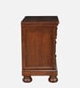Whispering Bedside Table in Brown Colour