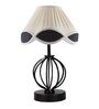 White & Black Shade Table Lamp With Shade Table Lamp With Iron Base
