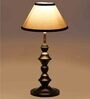 White & Black Shade Table Lamp With Shade Table Lamp With Iron Base