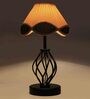 White & Black Shade Table Lamp With Shade Table Lamp With Iron Base