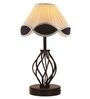 White & Black Shade Table Lamp With Shade Table Lamp With Iron Base
