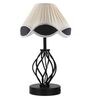 White & Black Shade Table Lamp With Shade Table Lamp With Iron Base