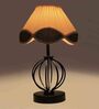 White & Black Shade Table Lamp With Shade Table Lamp With Iron Base