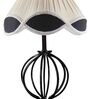 White & Black Shade Table Lamp With Shade Table Lamp With Iron Base