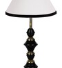 White & Black Shade Table Lamp With Shade Table Lamp With Iron Base