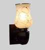 Novara Brown Wood and Iron Wall Sconces