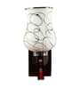 Novara Brown Wood and Iron Wall Sconces