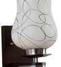 Callam Brown Wood and Iron Wall Sconces