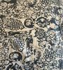 White & Blue Floral 400 TC Cotton 4 Pieces Bedding Set Luxury Collection