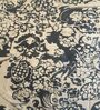 White & Blue Floral 400 TC Cotton 4 Pieces Bedding Set Luxury Collection
