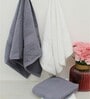 Multicolor Solid 500 GSM 100% Cotton Hand Towels (Set of 4)