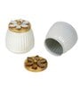 WHite & Gold Dry Fruits Bowl Set of 2