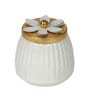 WHite & Gold Dry Fruits Bowl Set of 2