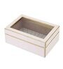 Blinged White &Gold Decorative Storage Box