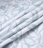White & Green Shade Cotton Floral 400 GSM Single Bed Dohar