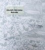 White & Green Shade Cotton Floral 400 GSM Single Bed Dohar