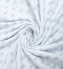 White & Grey Shade Cotton Floral 400 GSM Double Bed Dohar