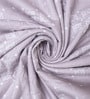 White & Lavender Cotton Floral 350 GSM Double Bed Reversible Dohar