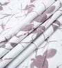 White & Lavender Cotton Floral 350 GSM Single Bed Reversible Dohar