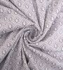 White & Lavender Cotton Floral 350 GSM Single Bed Reversible Dohar