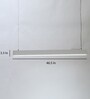 Lavery White Aluminium LED Ceiling Lights