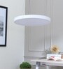 Faraday White Aluminium LED Ceiling Lights