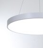 Faraday White Aluminium LED Ceiling Lights