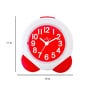 White Analog Alarm Clock