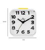 White Analog Alarm Clock