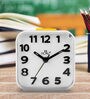 White Analog Alarm Clock