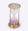 Pink Brass Finish Sand Timer 3