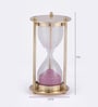 Pink Brass Finish Sand Timer 3