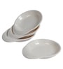 White Melamine 4 Pcs Appetizer Platter