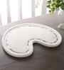 White Mop Inlay Marble Platter