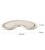 White Mop Inlay Marble Platter