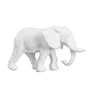 White  Polyresin Baby Elephant Figurine India Circus